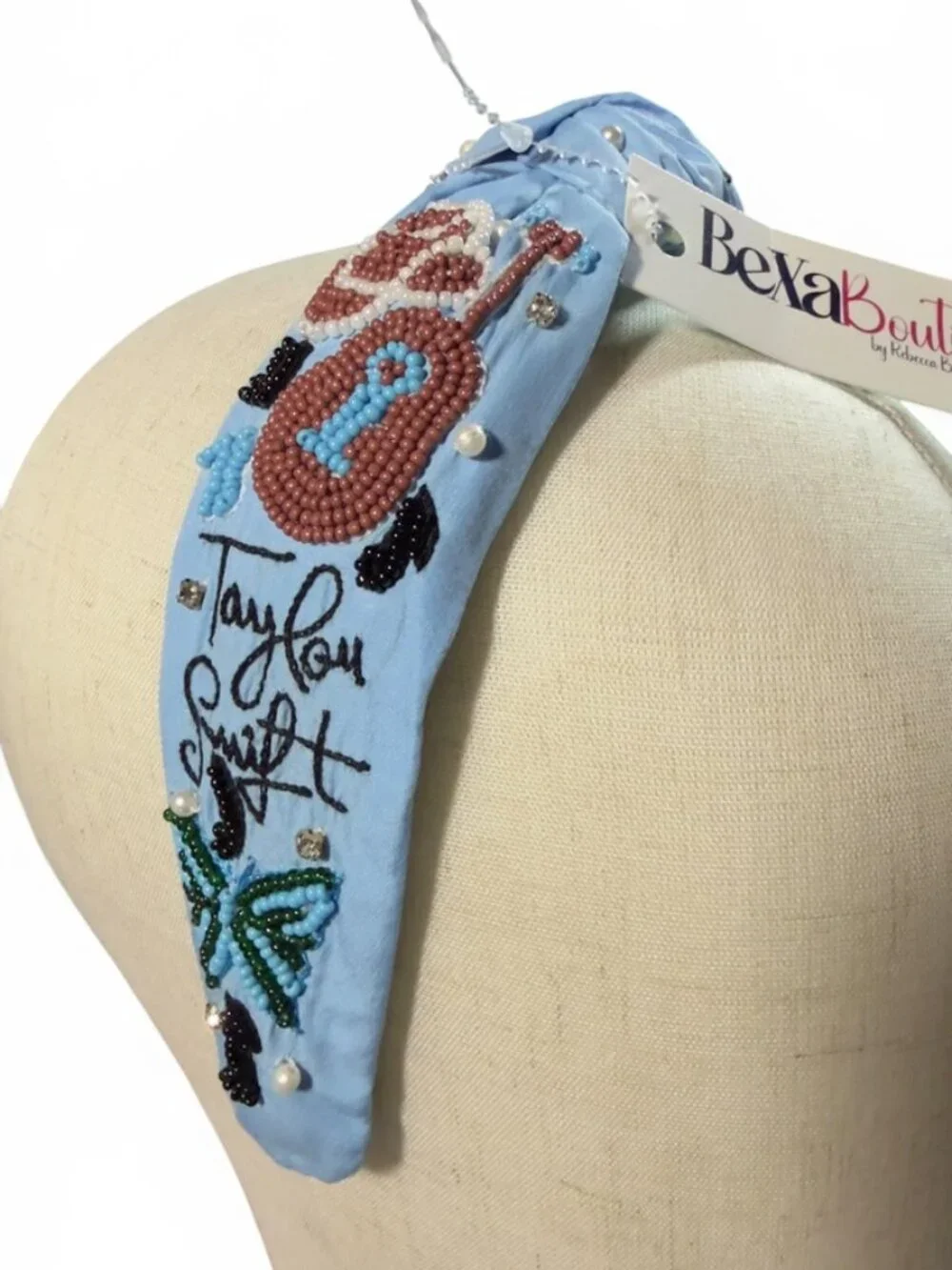 Taylor Swift Country Theme Beaded Headband New